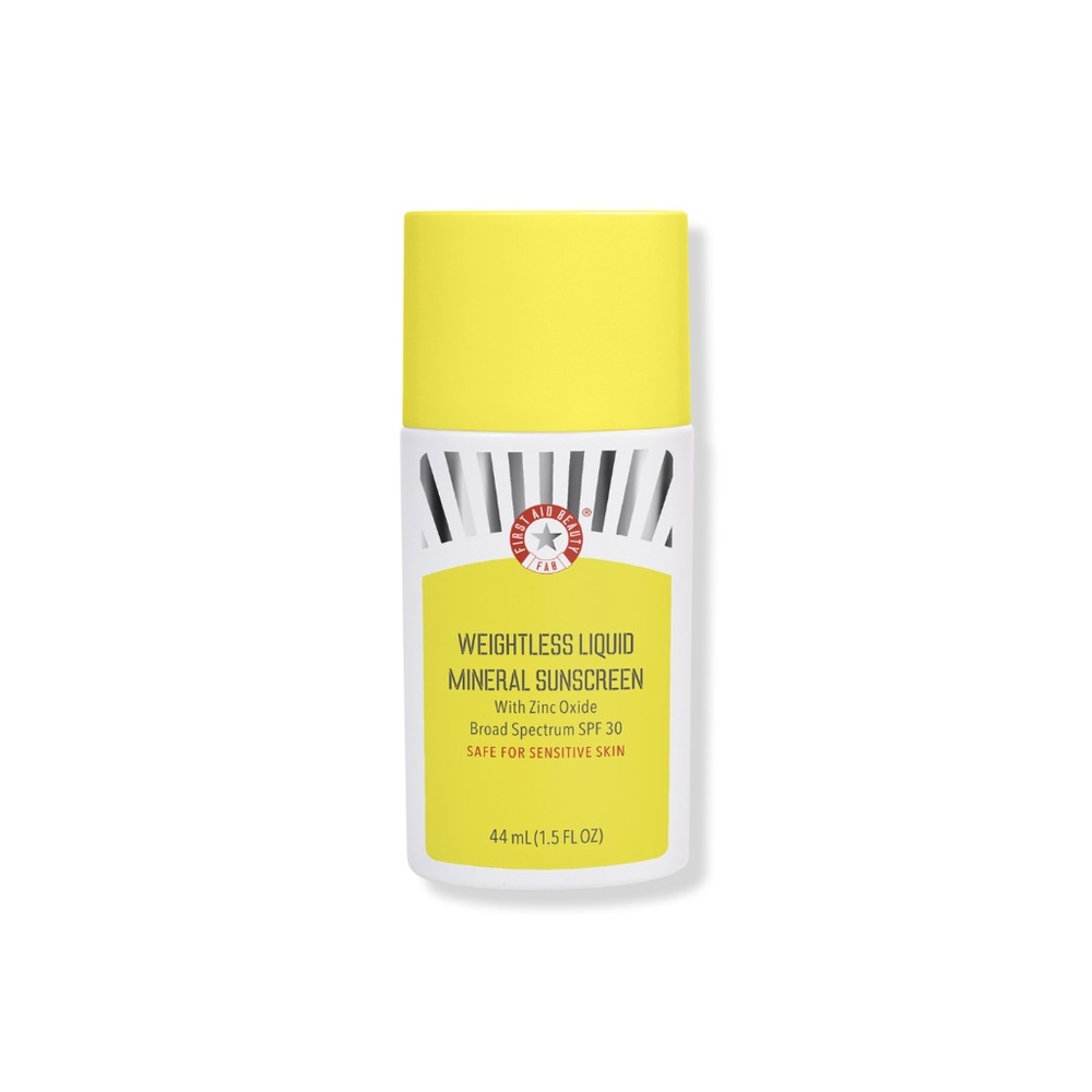 First Aid Beauty Mineral Sunscreen Zinc Oxide Broad Spectrum SPF 30